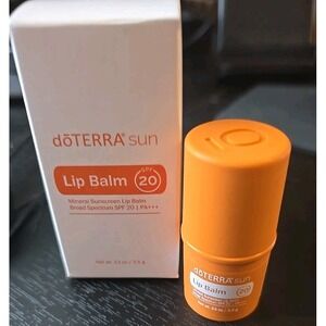 Doterra Sun Mineral Sunscreen Lip Balm SPF20 .13oz~ New In Box